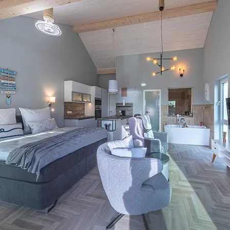 公寓 Luxus Loft Am Mueritzufer *